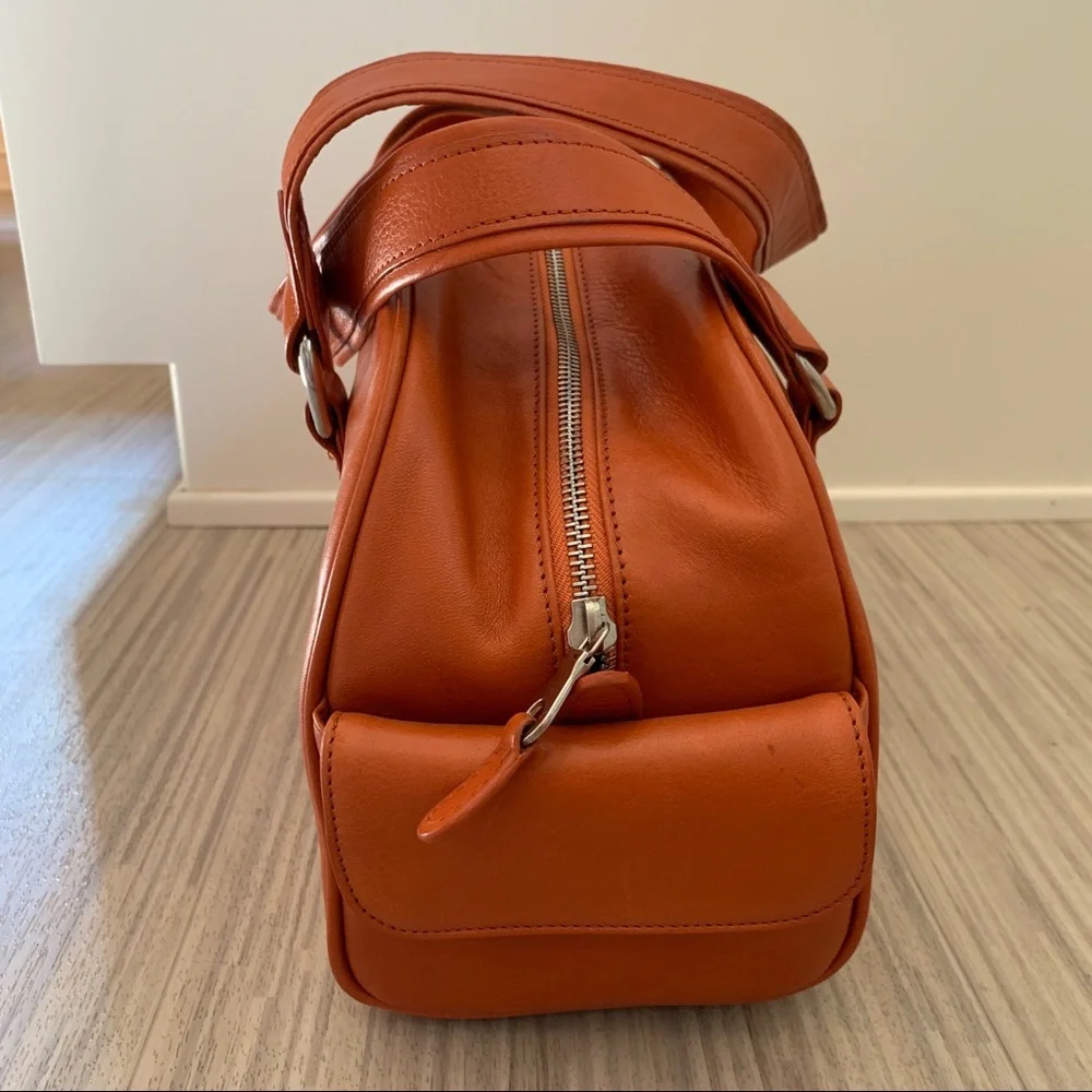 Mulholland Leather Handbag - Vintage EUC - Picture 3 of 8